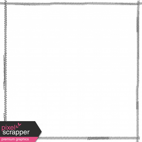 Spookalicious - Element Templates - Stitched Paper Border