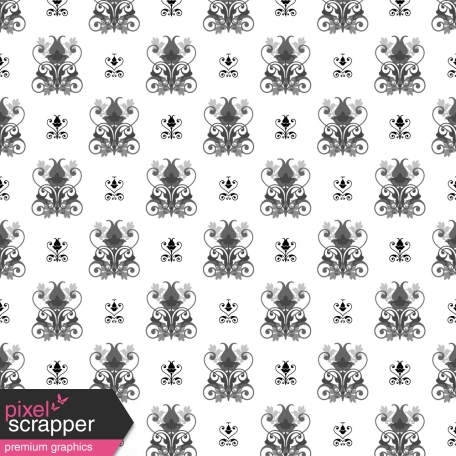 Damask 23 - Paper Template