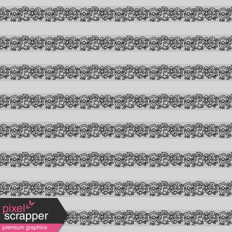 Paper 554c - Flower & Polka Dot Template