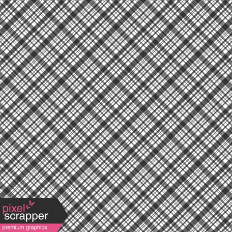 Plaid 34 - Paper Template - Single Color/Diagonal 