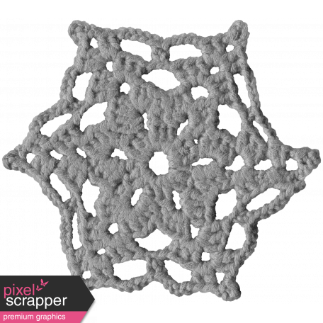 Crochet Snowflake Template 001