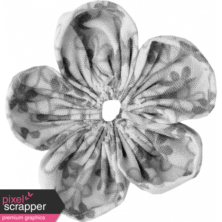 Fabric Flower Template 003