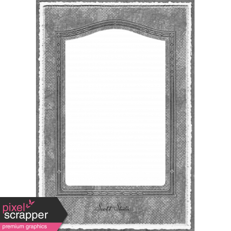 Paper Frame Template 002