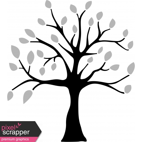 tree template and illustration psd