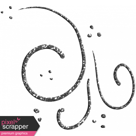 Glitter Swirl Template 08