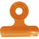 No Tricks, Just Treats- Orange Solid Clip