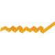 Speed Zone- Orange Zig Zag Ribbon