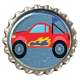 Speed Zone- Race Truck Bottlecap