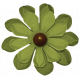 Turkey Time- Green Flower