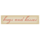 Sweet Valentine- Hugs &amp; Kisses Label