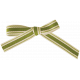 Oh Lucky Day - Green Striped Bow