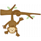 Oh Baby, Baby- Monkey Hanging On A Limb