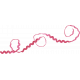 Pink Velvet Ricrac Ribbons Kit - Curly Ricrac Ribbon