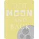 Space Explorer- To The Moon And Back Card 3x4