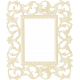 Christmas In July- White Ornate Frame