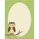 Outdoor Adventures- Journal Card- Owl