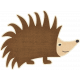 Outdoor Adventures- Hedgehog Sticker