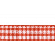 Outdoor Adventures - Red Gingham Straight Ribbon