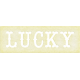 At The Fair- Tag Cutout- Lucky