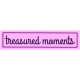 Treasured Moments Tag