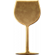 Gold Wine Glass