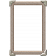 Chipboard Silver Corner Frame