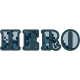 Navy Hero Word Art