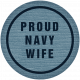 Proud Navy Wife Tag