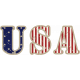 USA Word Art