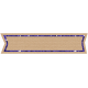 Birthday Banner Tag- Purple