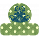 Vietnam Tab 11- Light Green &amp; Floral