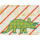 Dino Journal Card- Triceratops