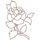 Pretty Things Flower Outline