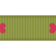 Thin Ribbon- Hearts- Green &amp; Pink