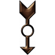 Spinner Arrow- Bronze