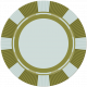 Poker Game Coin- Green