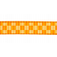 Orange Gingham Ribbon- Cambodia