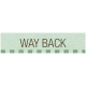 Vintage Blog Train- Way Back Label