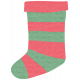 Deck The Halls- Stocking Red &amp; Green