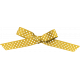 Egypt Ribbon- Yellow Polka Dot