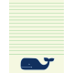 Oceanside Journal Cards - Whale