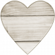 Coastal Heart Wooden