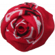 At The Farm Fabric Flower- Red