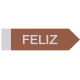 Mexico Labels- Feliz (Happy)