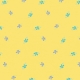 City Bicycle- Floral Paper- Yellow