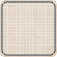 Square Grid Tag- Rounded- Tan &amp; Navy