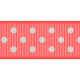 Medium Ribbon- Polka Dots 01- Pink &amp; Mint