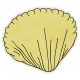 Beachy!- Clam Shell Sticker