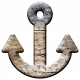 Arrgh!- Wooden Anchor