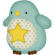 Sweet Dreams-Toy- Penguin- Blue